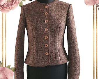 Talla 38 - Chaqueta tradicional - 143 - Descargar patrón de costura - Alemán e inglés