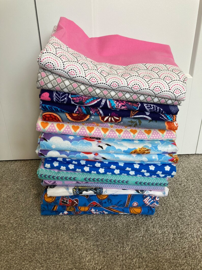 Flannel Pillowcases Etsy