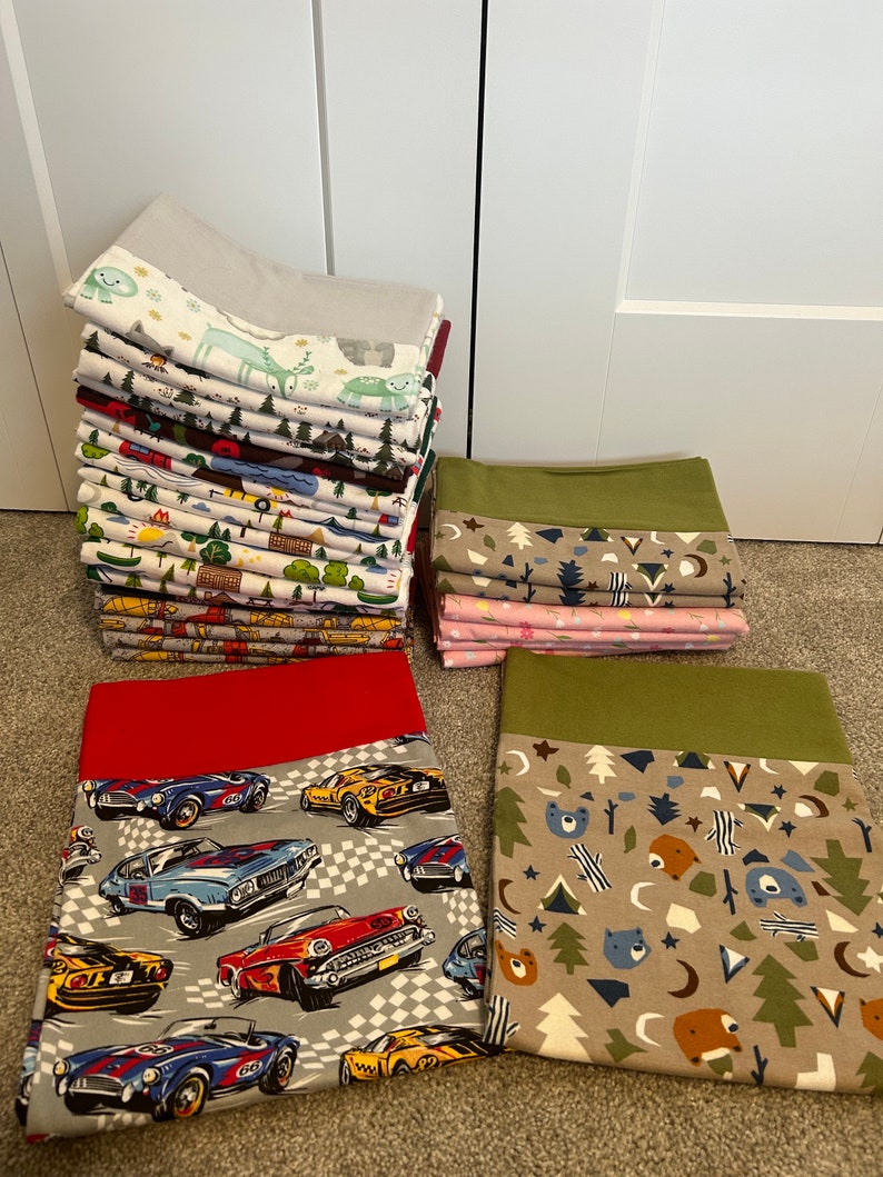 Flannel Pillowcases Etsy