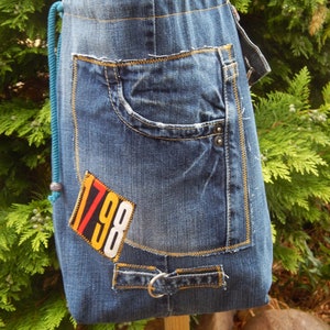 Alte jeans neue tasche Etsy