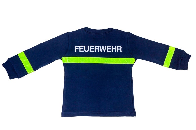 Schlafanzug Kinder Feuerwehrmann Feuerwehr Kinderschlafanzug Jungen blau Jungs Kostüm Kinderkostüm Baumwolle Pyjama Kinderpyjama zweiteilig Bild 3