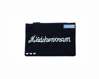Cosmetic bag girls stuff cosmetic bag pouch make-up bag make-up bag cosmetic bag for girls ladies women 12 x 20 cm