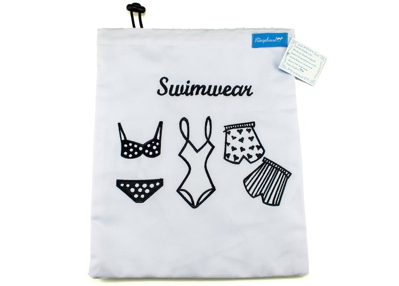 Bikinibag, Bikini Bag, Schwimmbeutel, Schwimmtasche, Swimbag, Bikini-Bag, Beutel nasse Schwimmsachen Swimwear Bild 1