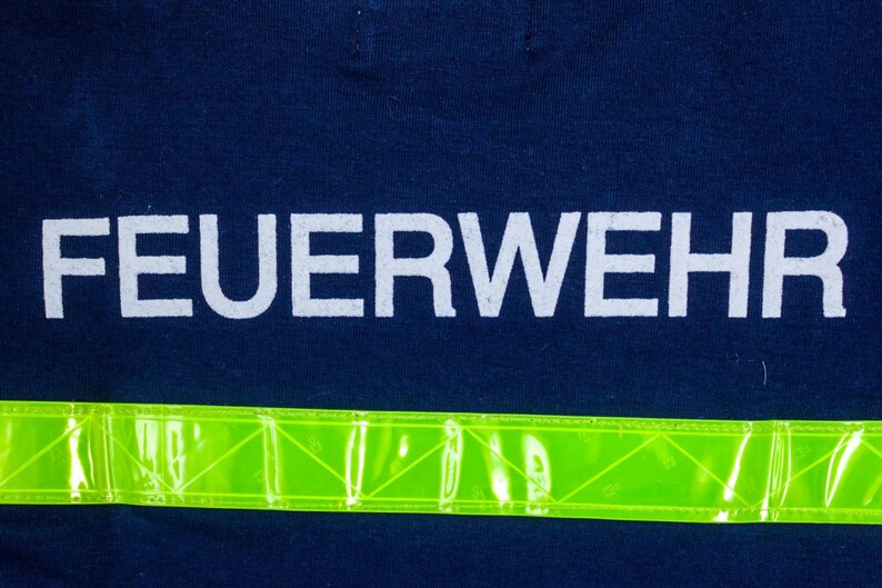 Schlafanzug Kinder Feuerwehrmann Feuerwehr Kinderschlafanzug Jungen blau Jungs Kostüm Kinderkostüm Baumwolle Pyjama Kinderpyjama zweiteilig Bild 5