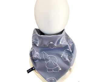 Dino Schal Tuch Für Babys - Süßes Dreieckstuch Mit Dinosaurier Motiven