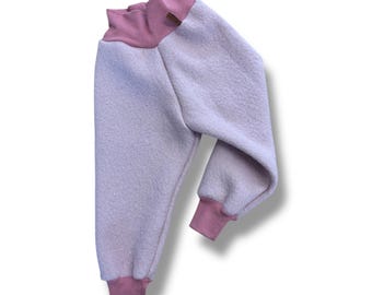 Walk trousers old pink pink bloomers wool walk trousers baby trousers 62 68 74 80 86 92 98 104 110 116 122 128 harem pants harem pants