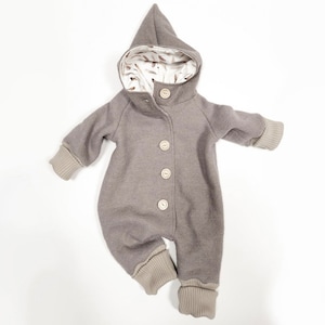Walk overall Walk suit Overall Walk Jumpsuit Dungarees Baby Pants Romper Suit Baby Suit 62 86 74 80 86 92 98 104 110 56 Beige Natural Wool Walk