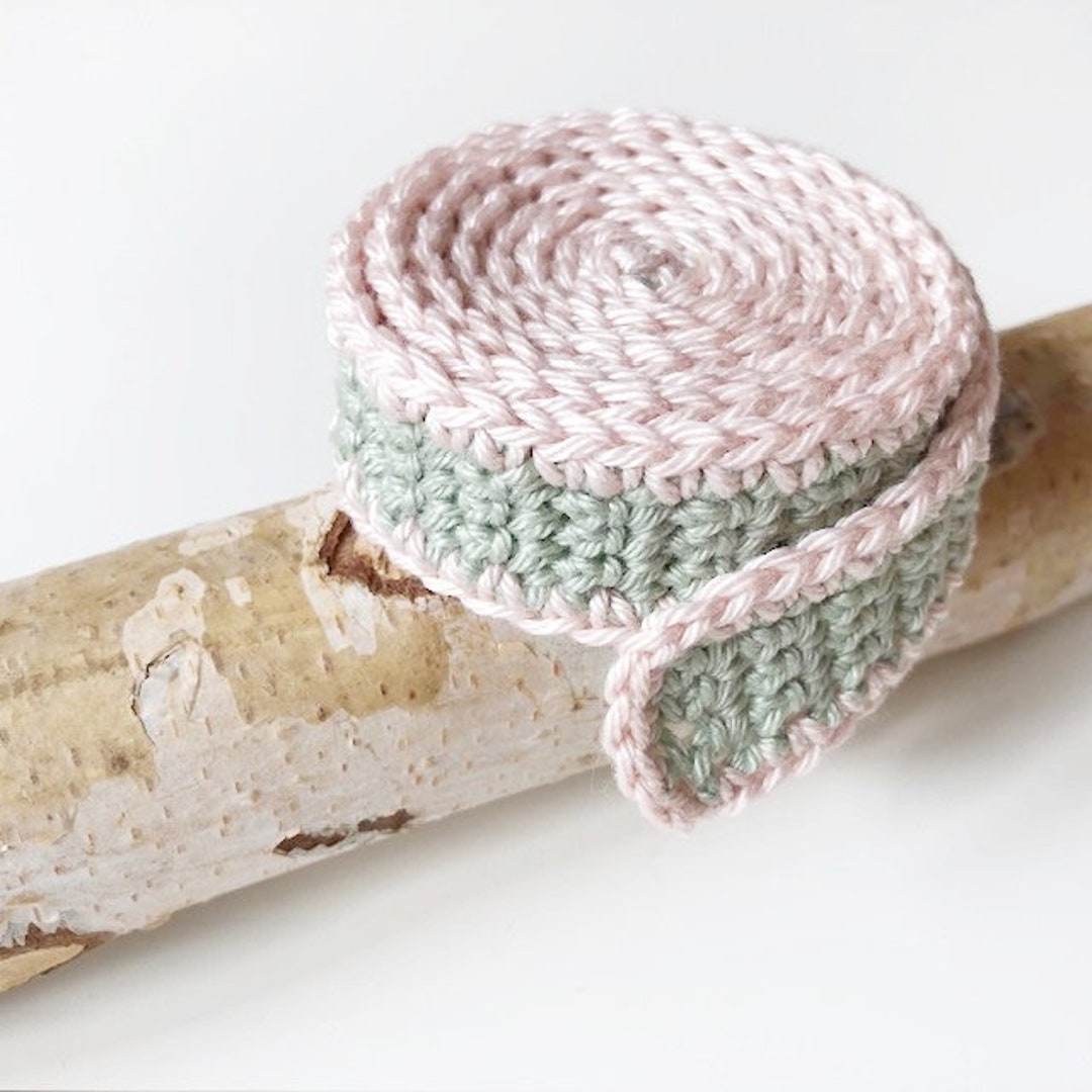 Snail Ribbon Waldorf Ribbon Snail Crocheted Approx. 1.06 M - Etsy