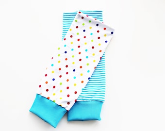 Polsini reversibili pois colorati