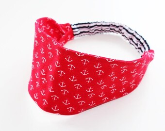 Hairband Anchor Red