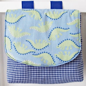 Lenkertasche Dino Hellblau Bild 1