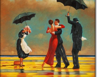 Singing Buttler - Pintura al óleo pintada a mano