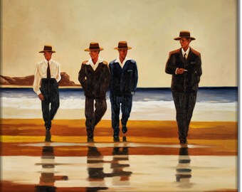 The Billy Boys - Oil painting hand-painted