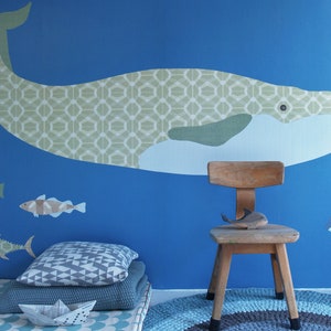 Wal-Kinder Room wallpaper made of fleece image 1