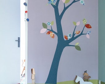 Baum III - Kinderzimmer Tapete aus Vlies