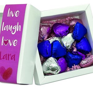 15 cuori di cioccolato, regalo, confezione, regalo di cioccolato, compleanno, festa della mamma, San Valentino