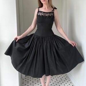 Taffeta Drop Waist Dress - Etsy