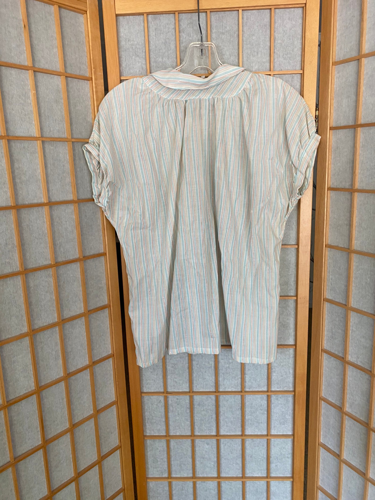 Vintage organically grown shirts by arpeja pastel striped | Etsy