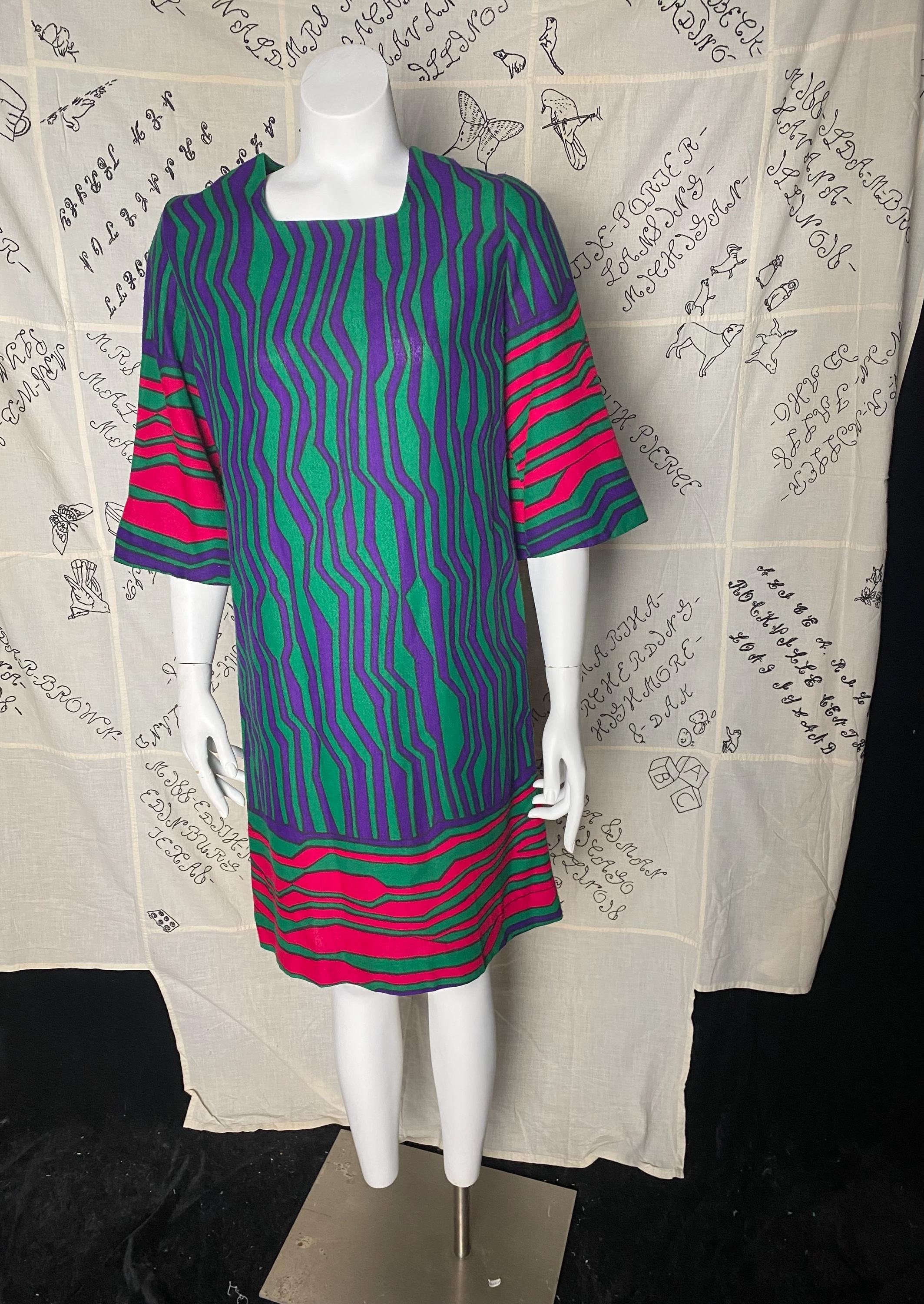 Hot Pink Zebra Dress - Etsy UK