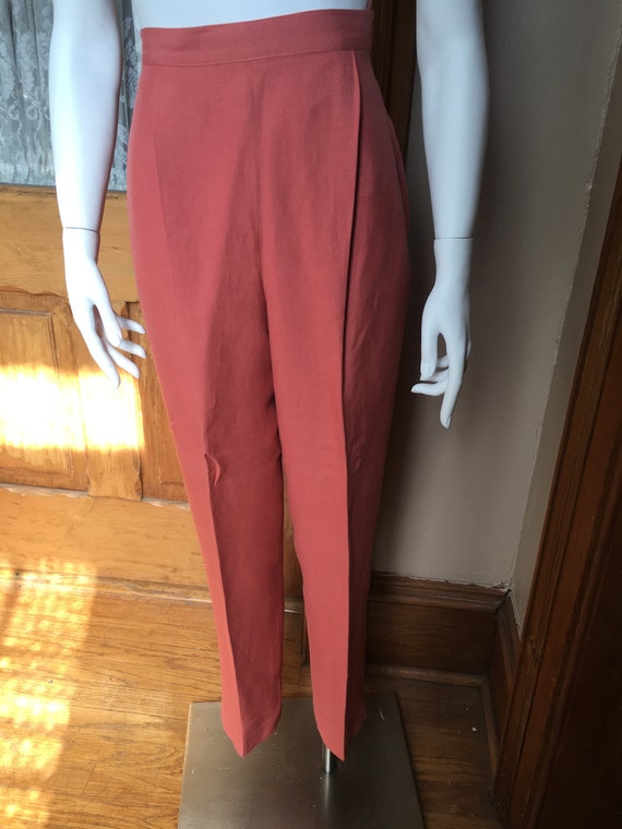 Vintage High Waisted Pink Pants