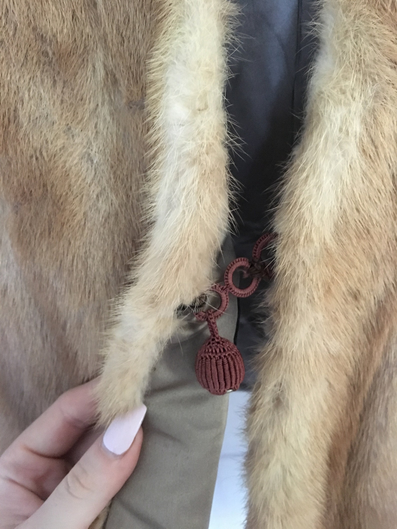 mink shawl vintage