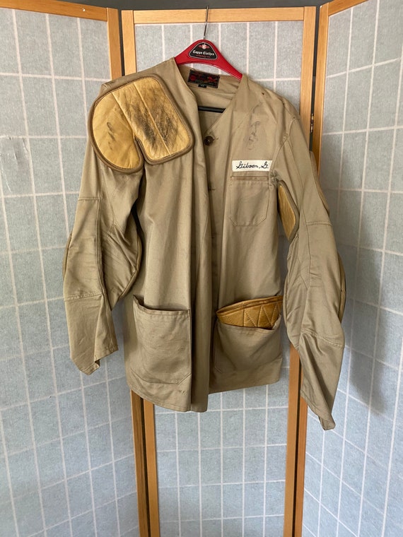 Vintage 1950's Khaki Hunting Rifle Jacket, Size 40 - Etsy Vintage 1950's Khaki Hunting Rifle Jacket, Size 40 - Etsy
