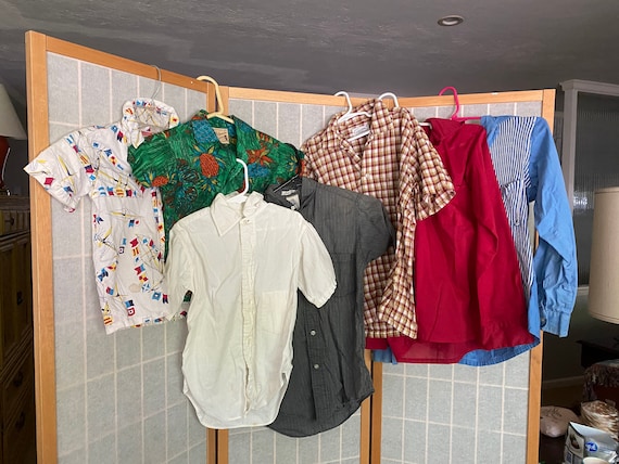 Lot of 7 1950's Boy's Shirts, Children's Tops