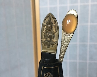 Vintage 1950's 1960's Gold Letter Openers