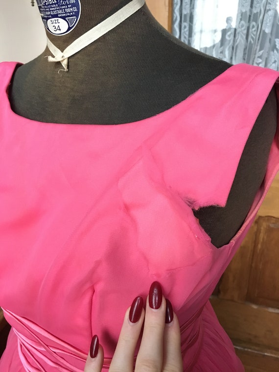 Vintage 1950's Pink Lovely Full Ballerina Dress w… - image 10