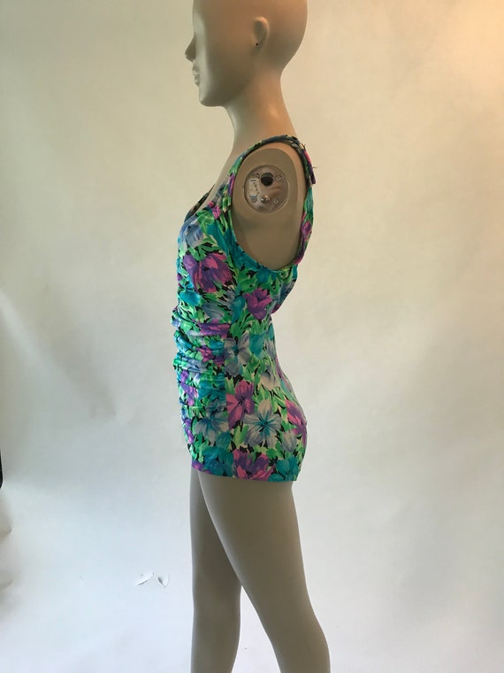 Vintage late 1980s early 1990s one piece swimsuit… - image 2