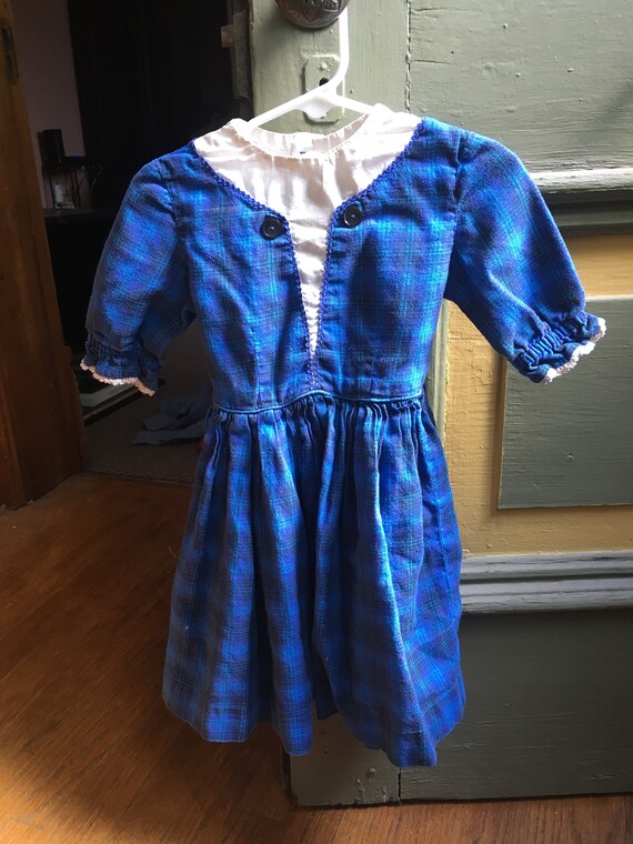 Vintage Baby Blue Toddler And Baby Suspenders With Du… Gem