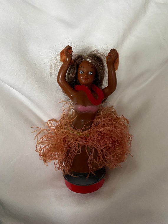 Vintage 1950's Wind up Dancing Hula Girl Doll - Etsy