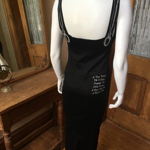 Modern Chad Suiter Black Hostess Dress Dinner Party, size small image 3