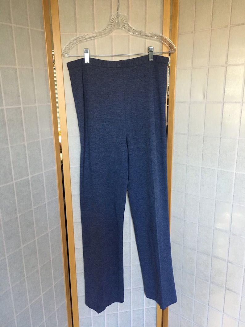 70’s Gray and Pink Polyester Pant Set by Portifino