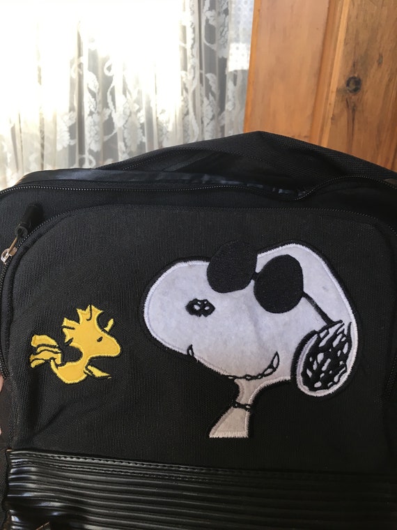 Vintage Black Snoopy Backpack - image 7