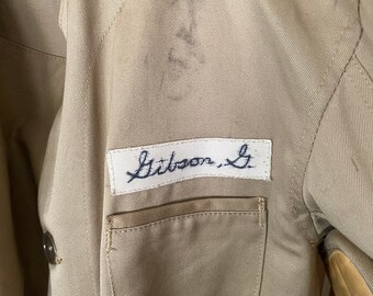 Vintage 1950's Khaki Hunting Rifle Jacket, Size 40 - Etsy Vintage 1950's Khaki Hunting Rifle Jacket, Size 40 - Etsy