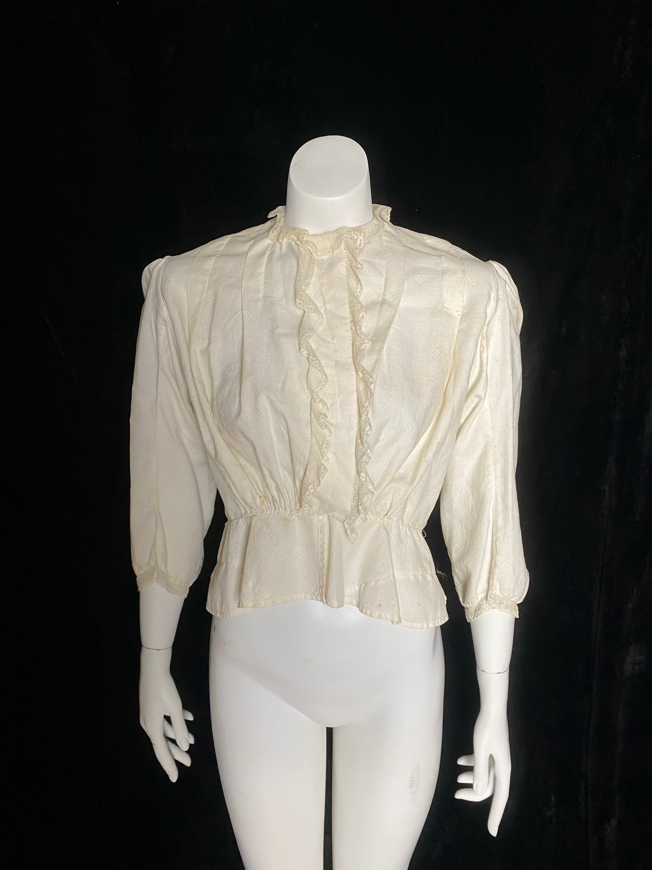ルエブル LOEUVRE Wrinkle String Blouse （9A CREAM） ルエブル LOEUVRE Wrinkle String Blouse （9A CREAM