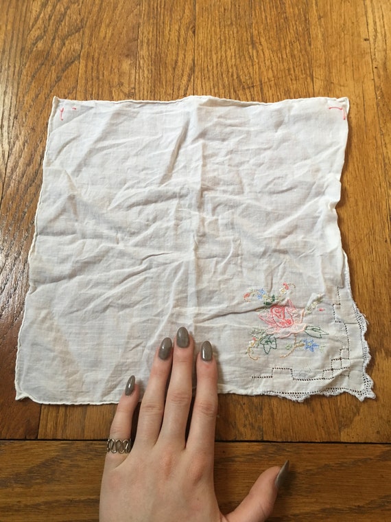 Lot of Vintage Hankies - image 5