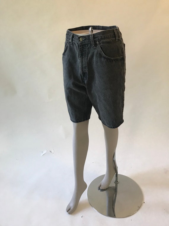 Vintage 1980s jean shorts denim shorts