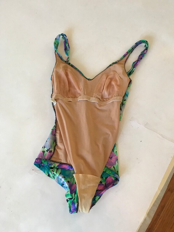 Vintage late 1980s early 1990s one piece swimsuit… - image 6