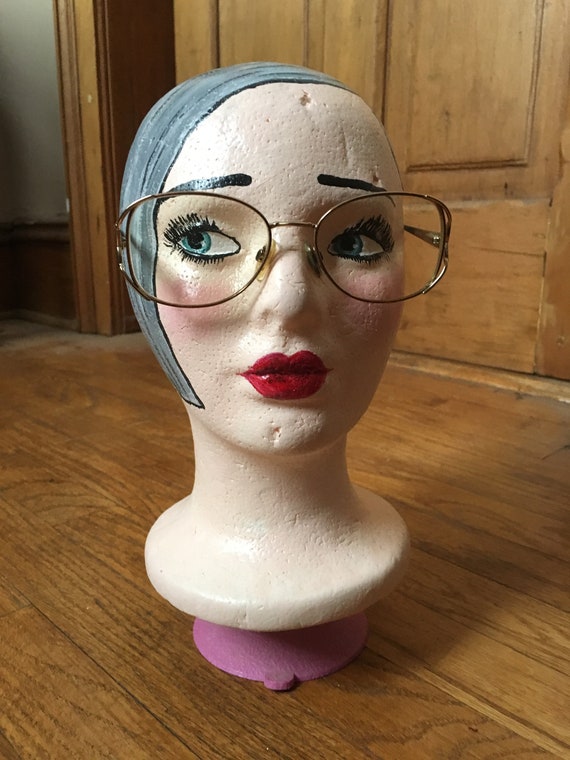 Vintage 1980's Gold Eyeglasses Frame