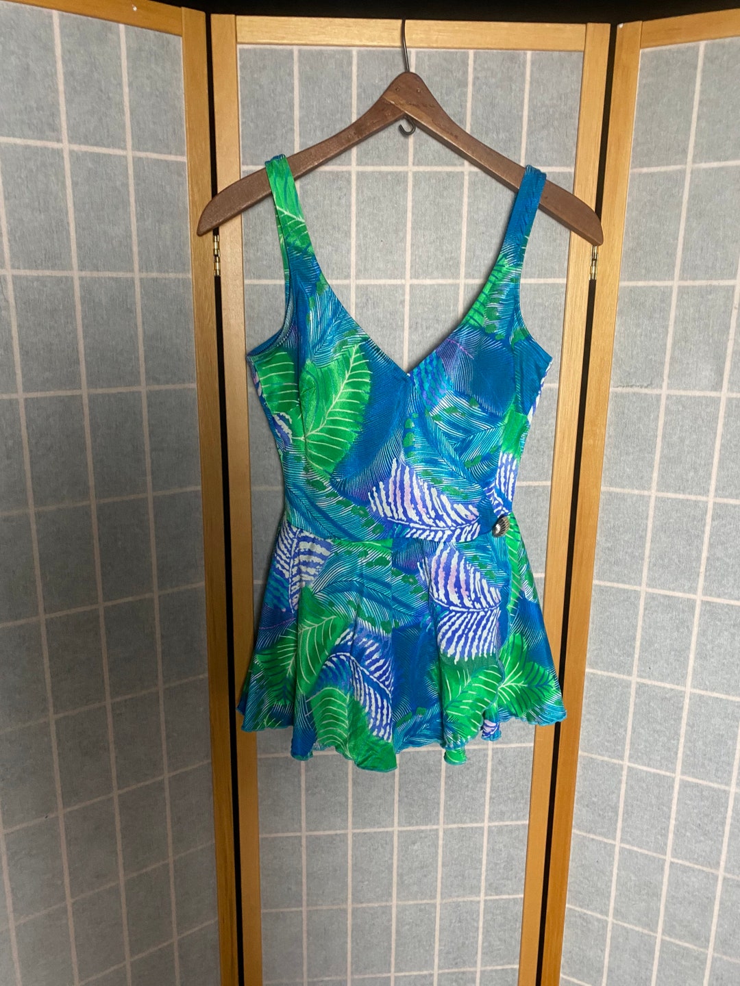 Azul by maxine hotsell of hollywood swimdress
