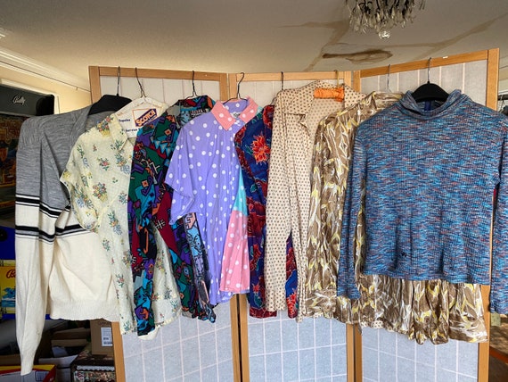 Vintage Lot of 8 1950's, 1960's, 1970's Shirts, To