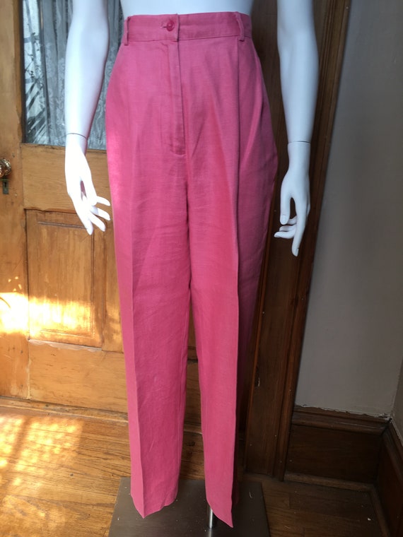 Vintage High Waisted Pink Pants