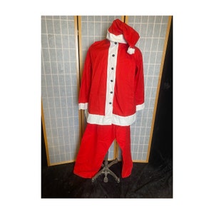 Vintage 1950’s handmade Santa Claus costume, size large