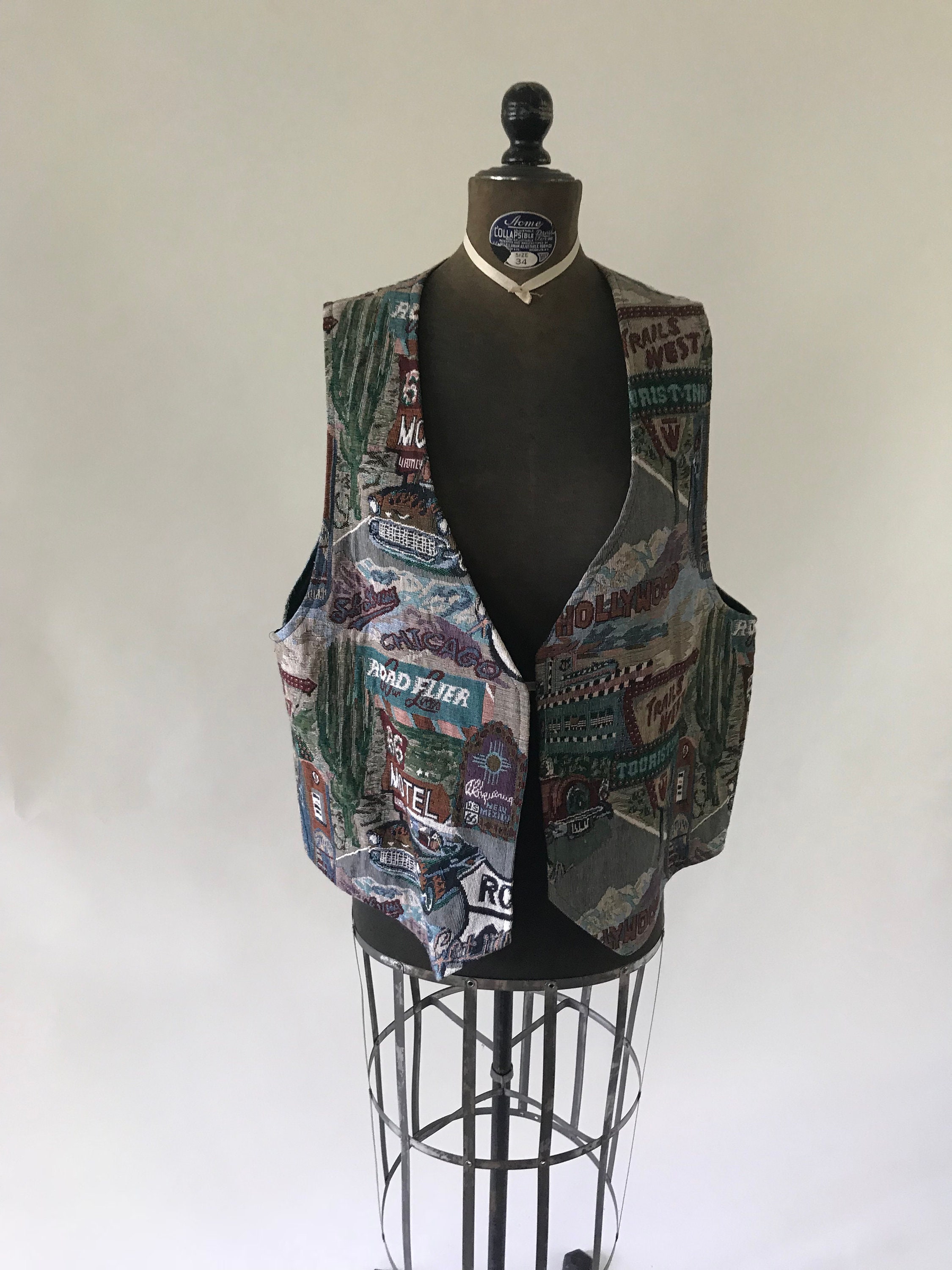 Route 66 Vest - Etsy