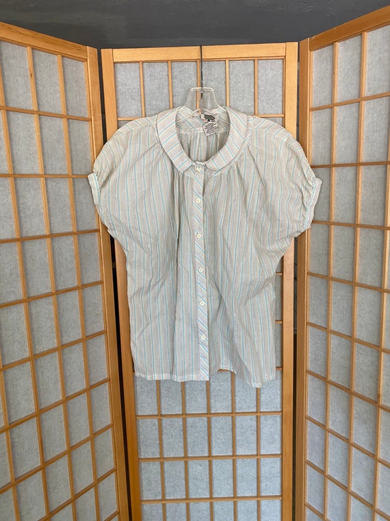 Vintage organically grown shirts by arpeja, pastel