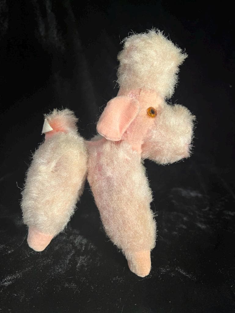 Stuffed pink poodle - Etsy 日本