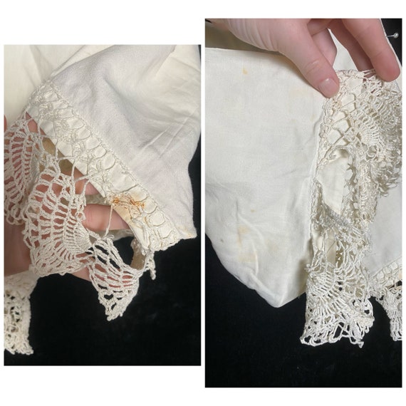 Vintage antique 1900’s cotton petticoat shorts, s… - image 8