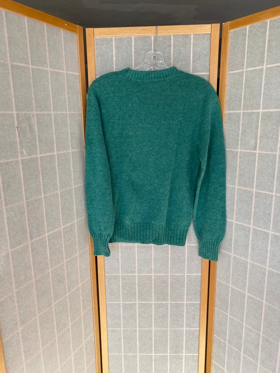 Vintage 1970’s green wool Jantzen pullover sweater - image 4